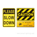 Reflective Aluminum PVC Traffic Road Warning Sign